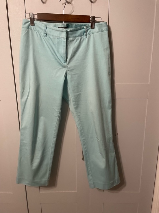 Charter Club Pants - Charter Club Light Aqua Capri Pants